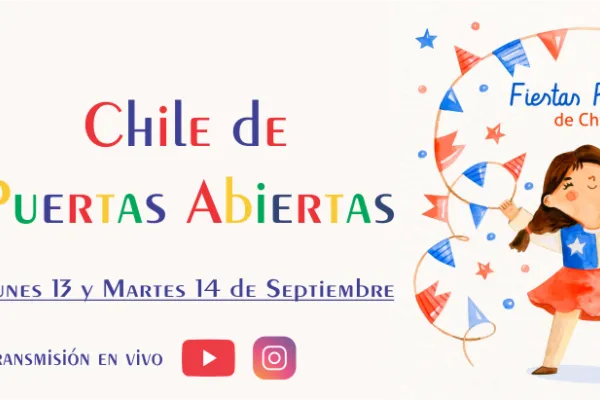 Fiestas Patrias 2021: “Chile de puertas abiertas”.