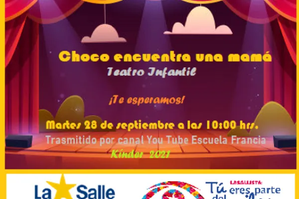 OBRA DE TEATRO “CHOCO ENCUENTRA UNA MAMÁ”