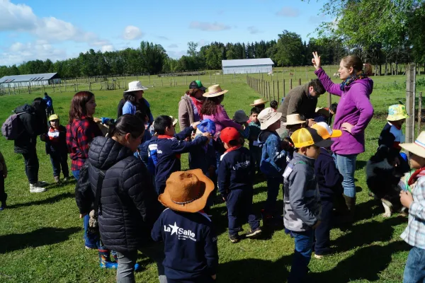 Unidad didáctica “La granja” Salida pedagógica  Pre-kínder y Kínder