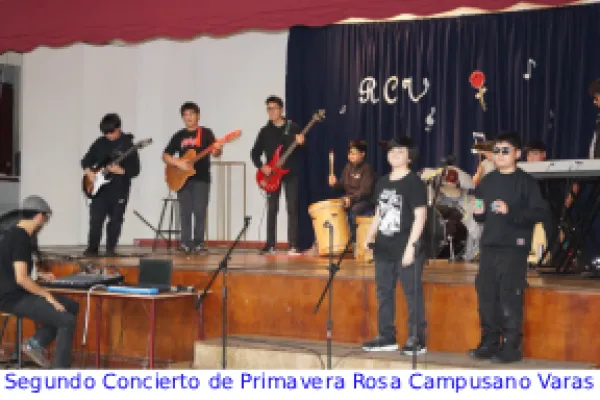 Segundo Concierto de Primavera Rosa Campusano Varas