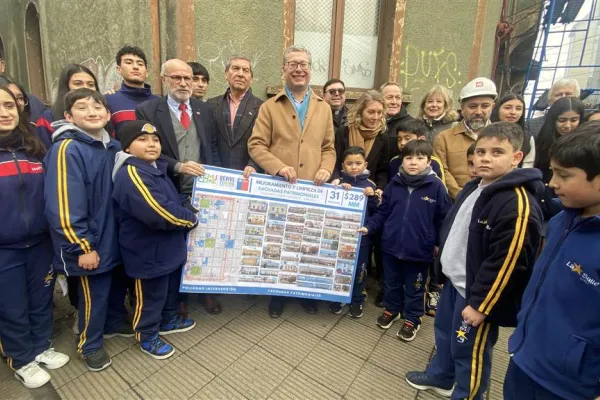 Mejoramiento y limpieza de fachadas del casco histórico de Temuco.