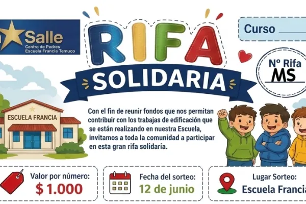 Resultados RIFA 2026 Centro de Padres Escuela Francia Temuco