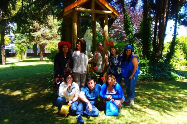 Visita solidaria navideña.