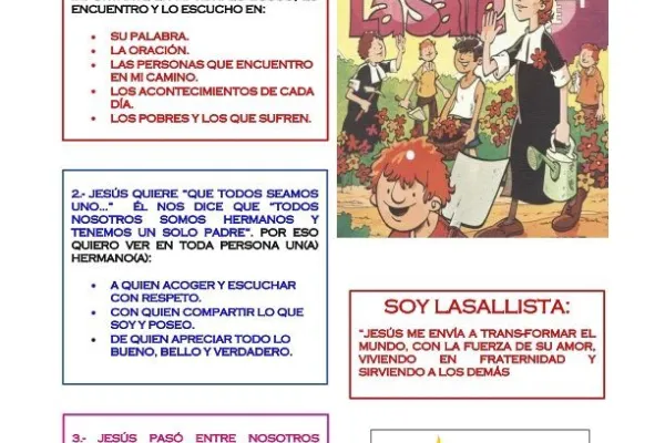 UN PROYECTO DE VIDA… UNA RUTA A SEGUIR… “SER LASALLISTA DE CORAZÓN